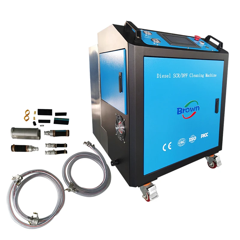 High Pressure Cycle DPF Cleaning Machine for Diesel Particlulate Filter Regeneration
