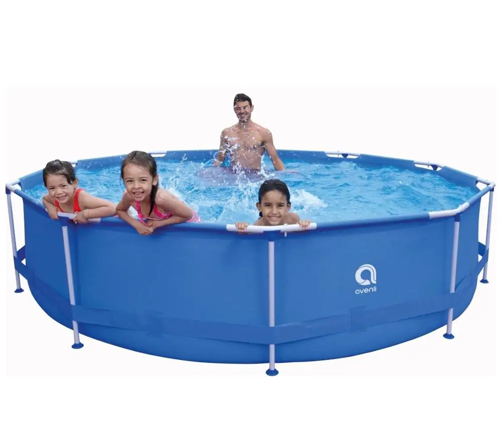 Jilong Avenli 17799 Sirocco голубой наземный бассейн из нержавеющей стали 360 см x