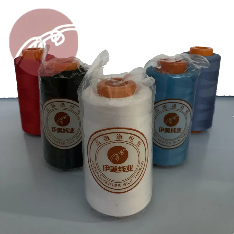 Factory wholesale 100% 40/2 Spun Polyester threads for Sewing hilo De Coser Poliester Thread and yarn 3000 meters