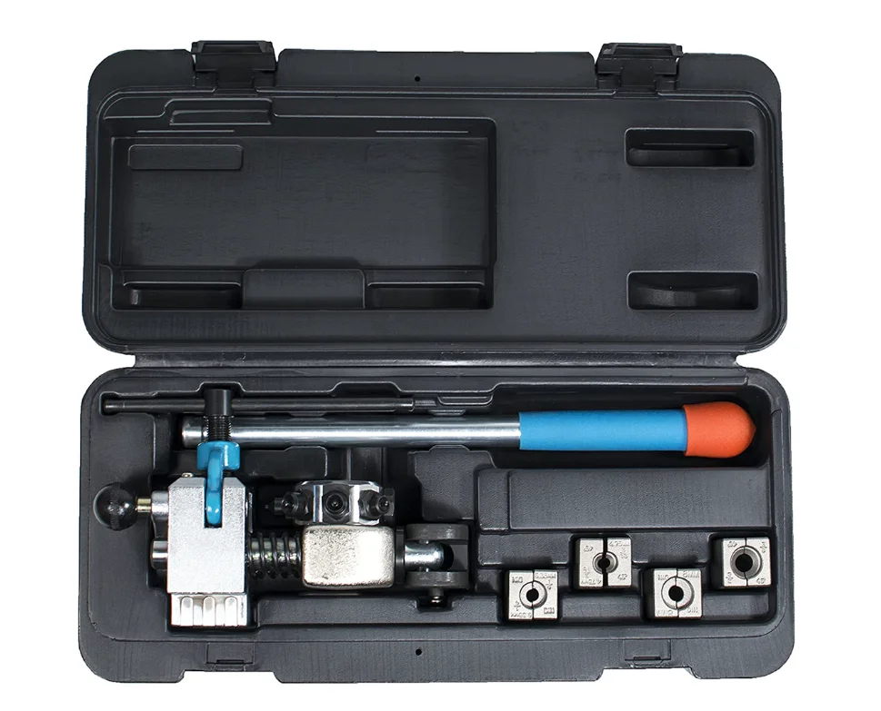 45 Degree Set Brake Line Double Flaring Tool Kit Single Bubble Flares and Double Flares