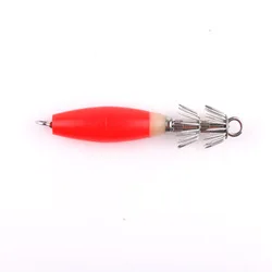 New Arrival squid jig 15.5g 10cm customized luminous hard squid hook jig fishing lure