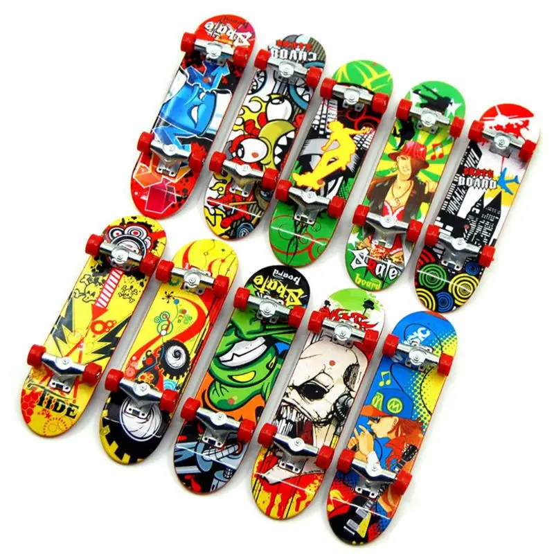  Hot sale finger toy Intellectual Cool fingerboard joint game skate surfboard skateboard