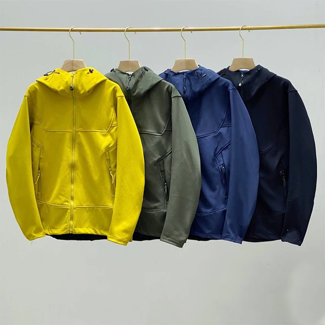 custom men hiking soft shell jacket outdoor clothing