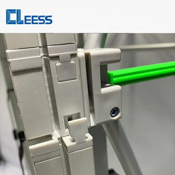 Easy Stand And Light Weight Portable Folding Back Light 10 Ft Curved Pop Up Product Display Standee