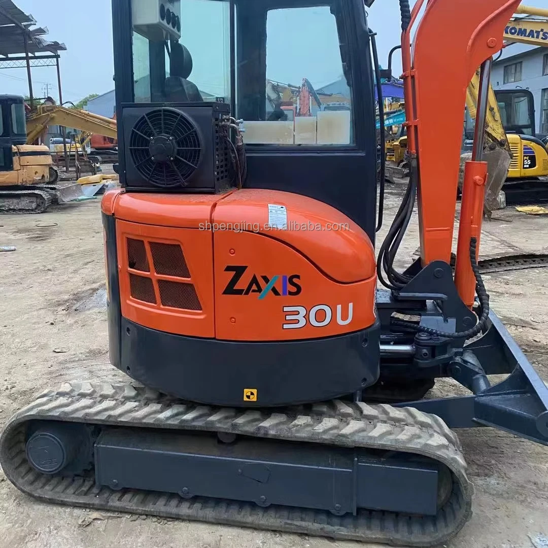 Б/у 3-тонный Hitachi ZX 30U-3U японский гусеничный экскаватор землеройное оборудование произведенное в 2022 гидравлическом экскаваторе HITACHI