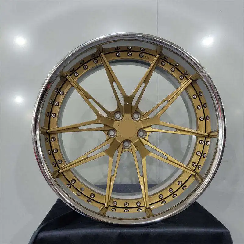 Various models customized lightweight rim 2 piece forged concave alloy wheels for VW Volvo