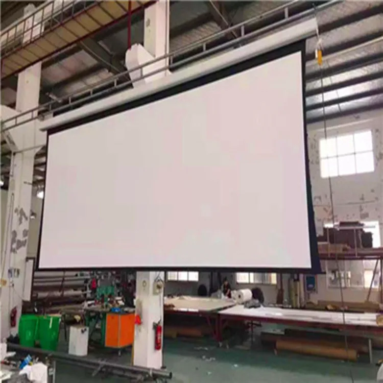 Manufacturer Wholesale Roll Up Fast fold Motorised Projection Screen