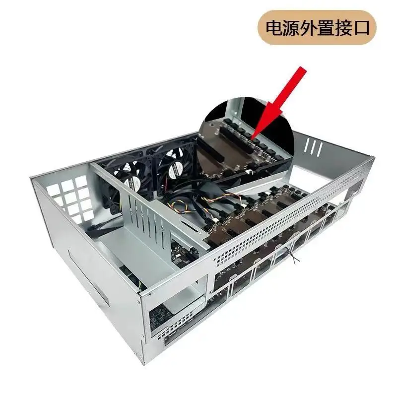 Wholesale Factory Full Tower 3080 8 Gpu  Mining Rig Case With Motherboard 8Gpu For Server