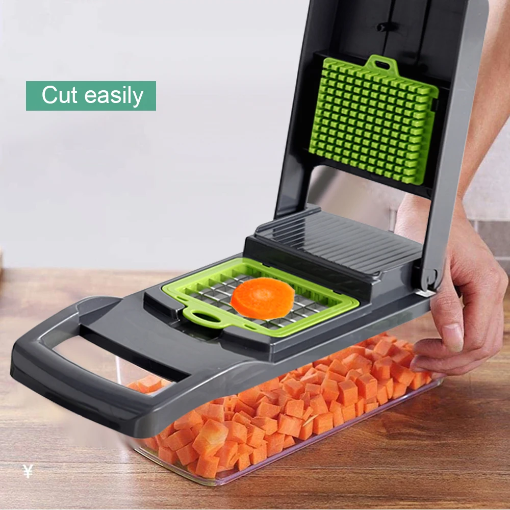 Best Professional 9 In 1 Amazon Progressive Multi-purpose Vegetable And Fruit   Easy Manual  Chopper