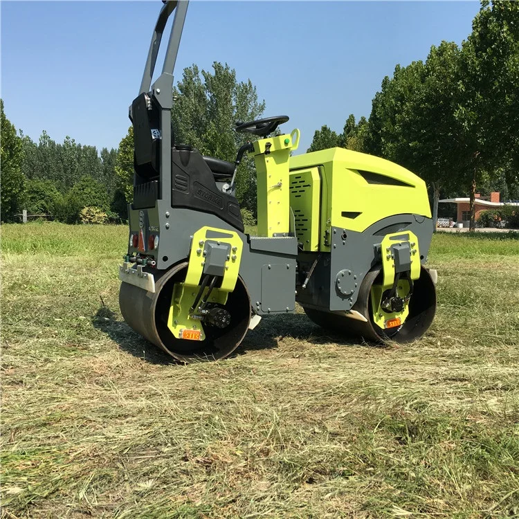 New 1 Ton Compactor Vibratory Roller Mini Road Roller Compactor Hydraulic Motor Provided Famous Brand Mini Concrete Pump Diesel