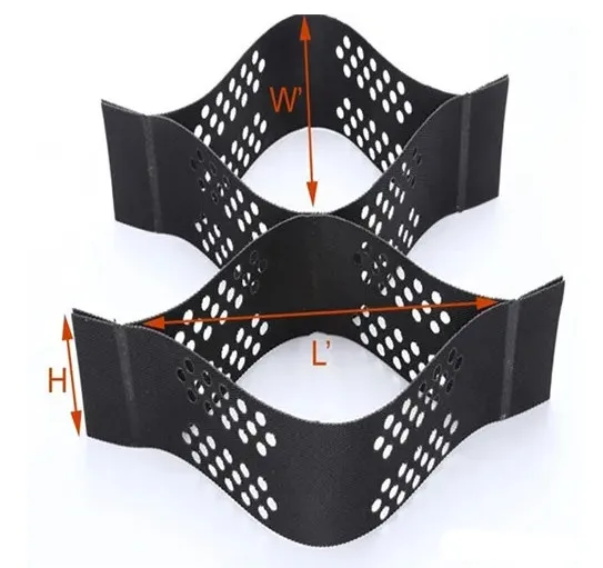geocell gravel grid  hdpe soil stabilization ground  geocells gravel for paddock grid horse gra