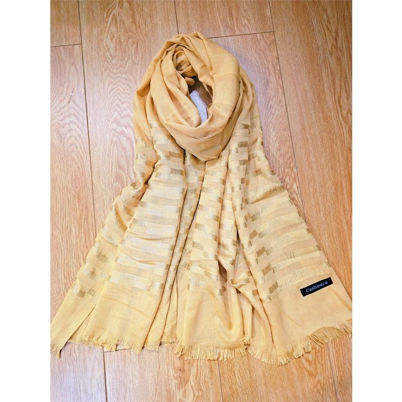 Wholesale Women Pashmina  Many Colors Available  Summer Jacquard silk Muslim Head Shawl Scarf Hijab