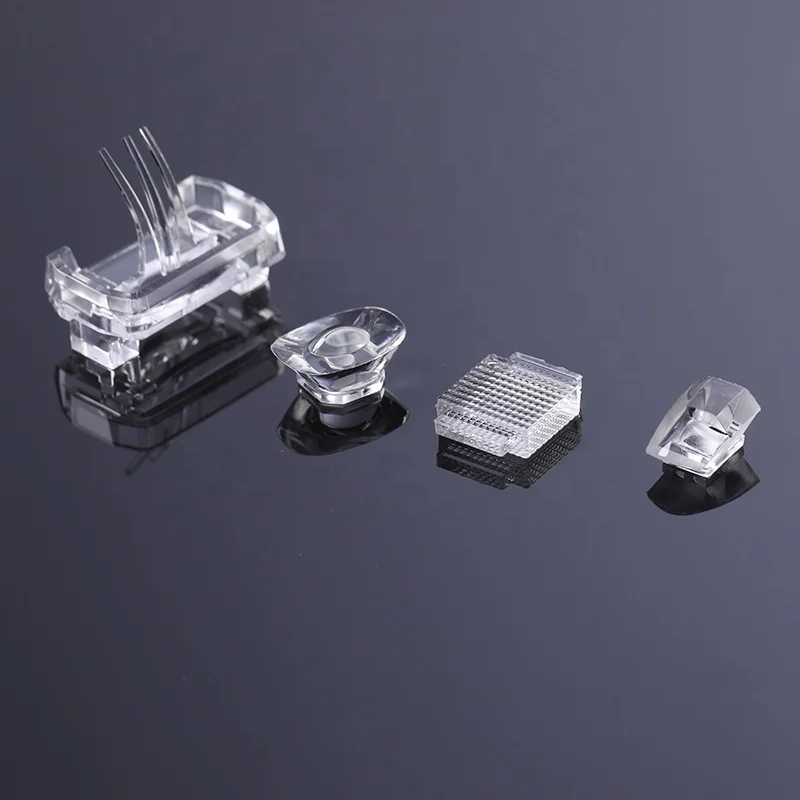 YEJIA Factory Manufacture Temperature Resistance Anti-Yellowing LSR Overmolded Silicone Mini Led Lens