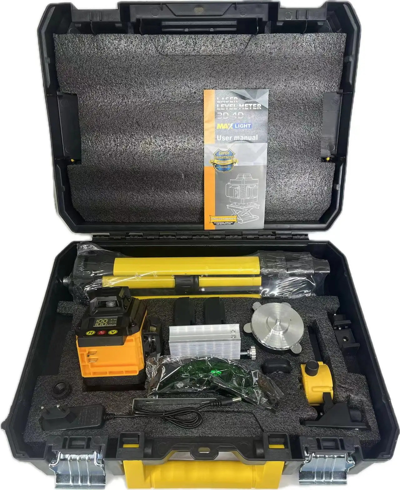 Professional Digital Laser Level Affordable Cross 16 Line Self Leveling