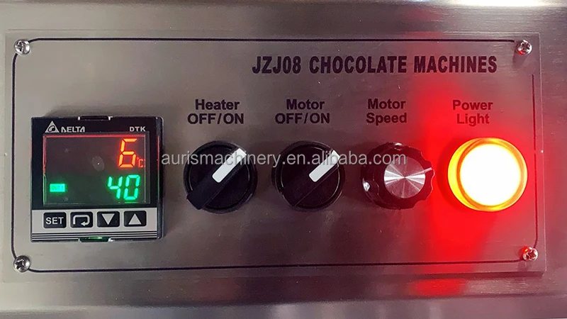 Dark Chocolate Machine Small Chocolate Tempering Making Machine 8kg Chocolate Tempring Machine