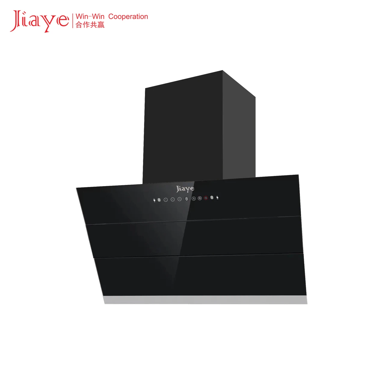 Africa 900mm Cooker Hood Factory Low Price Auto Opening Exhaust Hood Double Motors Commercial Chimney Hood