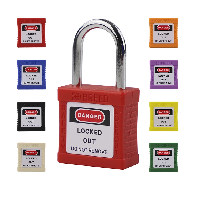 Breed Mini Keyed Alike Padlock Lock Industrial Small Safety Padlock Steel Shackle Kd KA G301