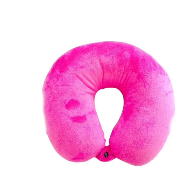 Wholesale Cheap Custom Print Rest Nap U Shape Memory Foam Travel Neck Pillow