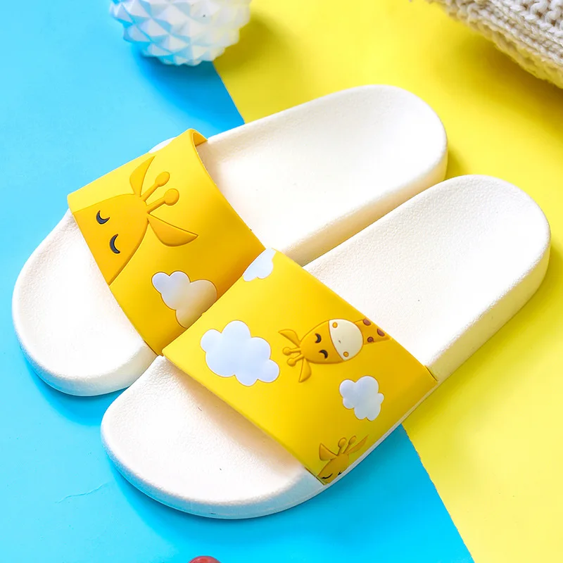 
Cute Animal Fruit Women Home Slippers Summer Sandals Ladies Slides Indoor House Shoes Flip Flops Sandalias 
