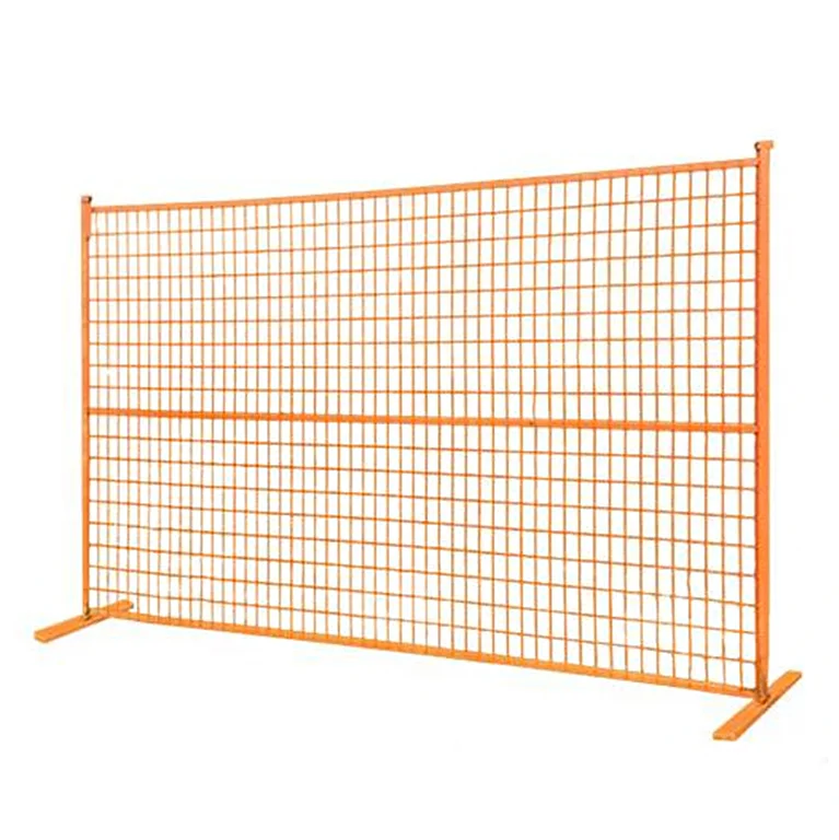 Heavy Duty Galvanized Welded Wire Outdoor Portable Ca Event Metal 6x9.5 Canada Temporary Fence Panel for Construction Site
