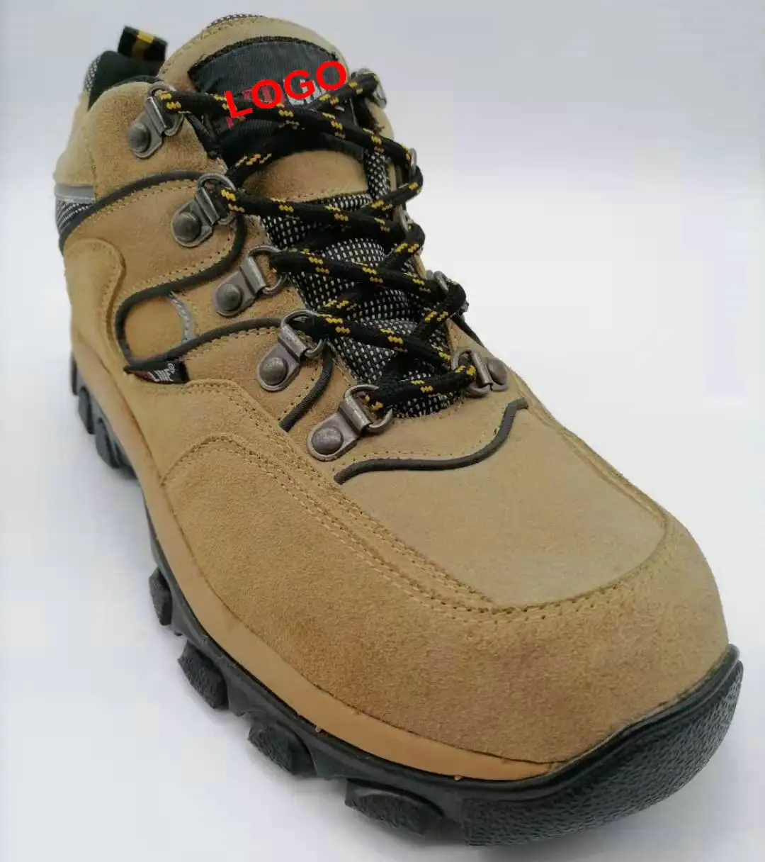 2021 Mens Safety Hiker Work-boots Mid-ankle Work-boot Safety Shoes EVA Rubber Winter Round Thermal Autumn Waterproof Mesh Men