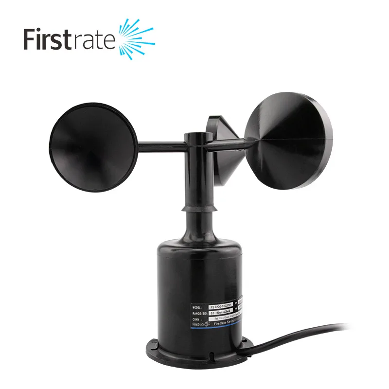 Tower Crane Safety Device FST200-1002 3 Cup Anemometer Wind Speed Sensor