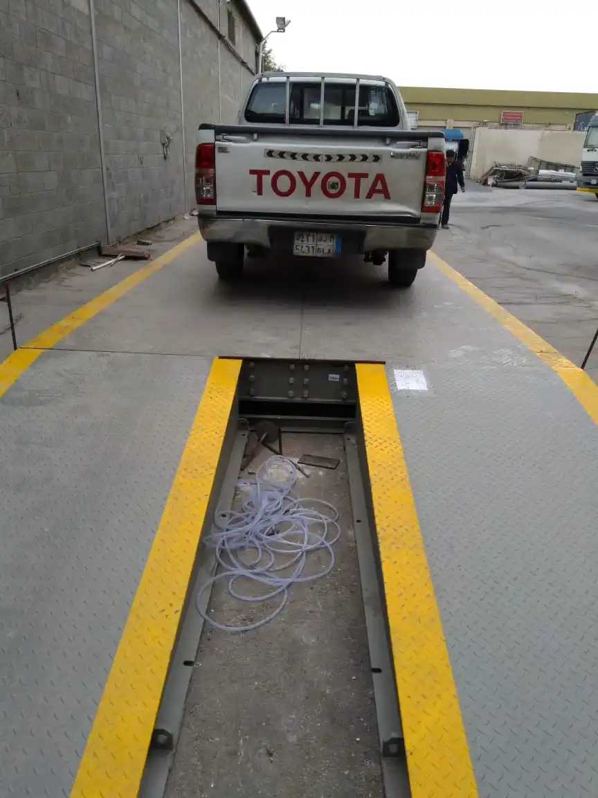 ZONJLI standard truck scale 120 ton 3x18m vehicle  weighing weighbridge truck scales