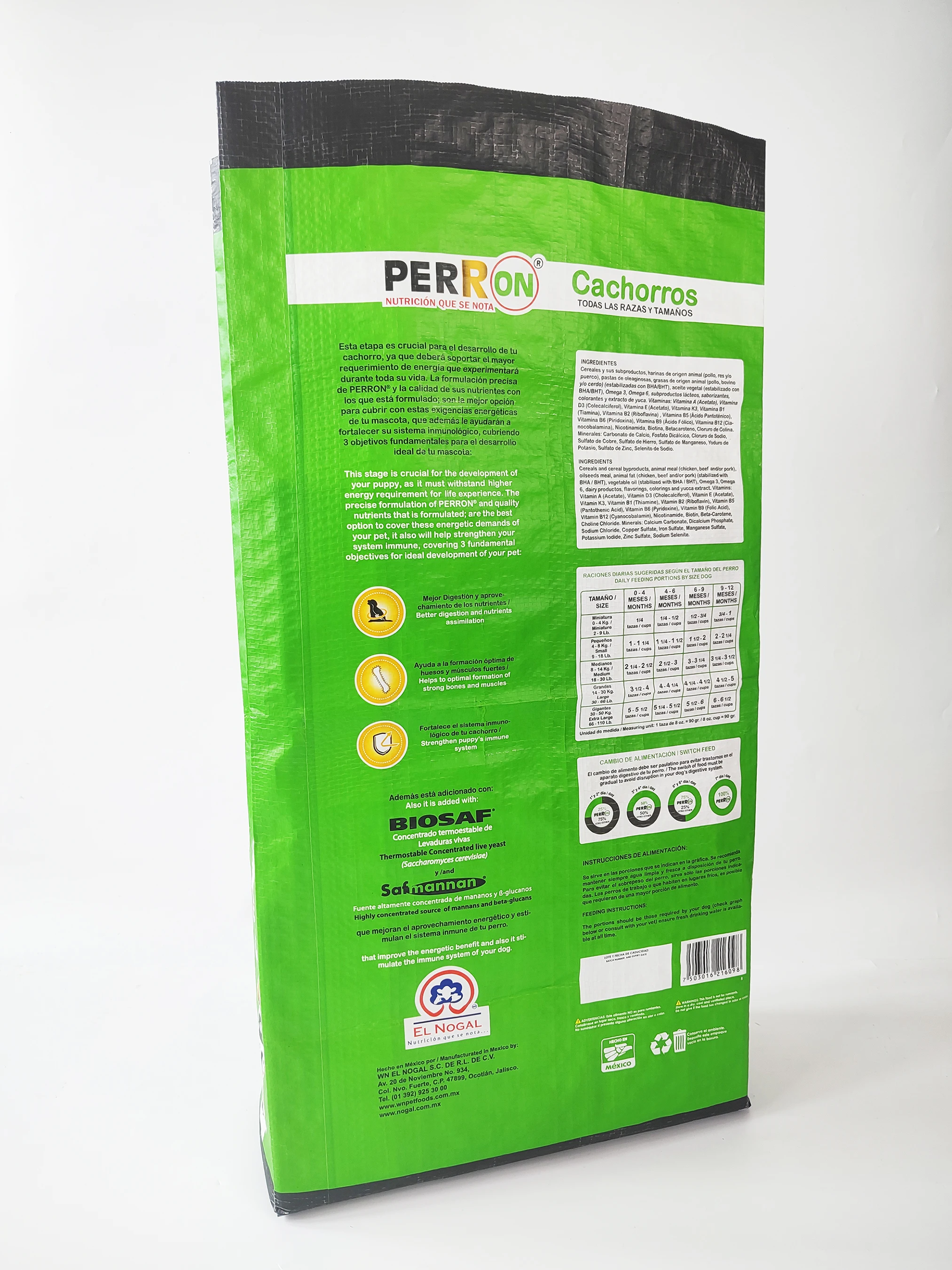 Factory supply gravure printing 25kg Pet cat dog food Bopp laminated  pp woven sack bag for sale