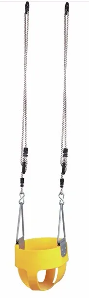 Hight Quality Outdoor EVA Full infant bucket baby swing seat kids toy for climbing frames