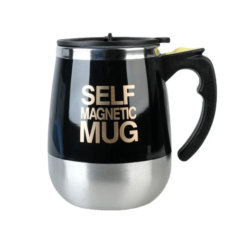 Stainless Steel Insulated Coffee Auto Magnetic Mug automatic self stirring cup mixing coffee mug