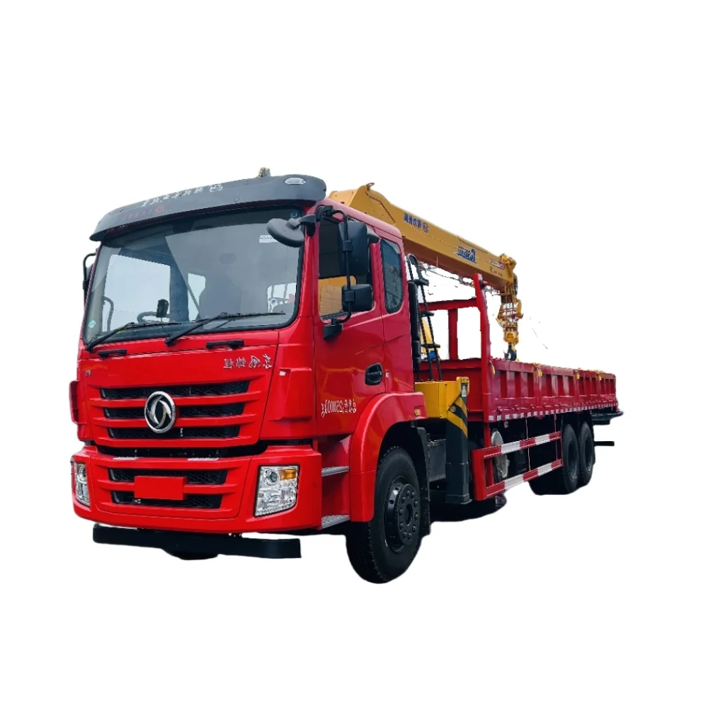 Телескопический кран Dongfeng для пересеченной местности 12 тонн самосвал
