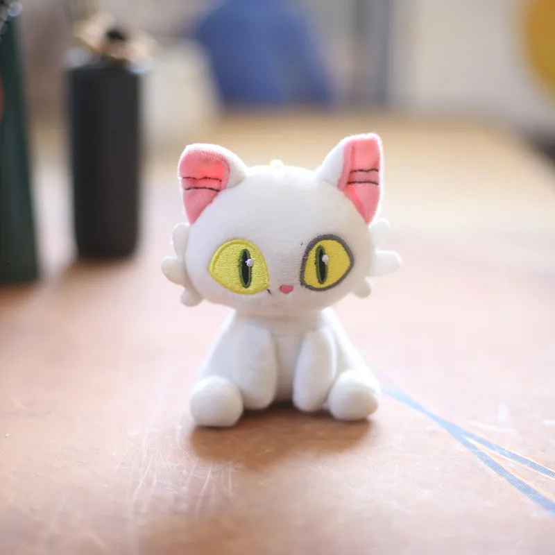 Kawaii высококачественный японский аниме Suzume no Tojimari плюшевый Daijin Кот брелок кулон игрушки