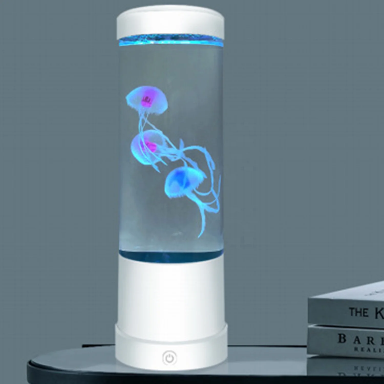 10 inch novel LED color-changing jellyfish aquarium decorative light Jellyfish lamp