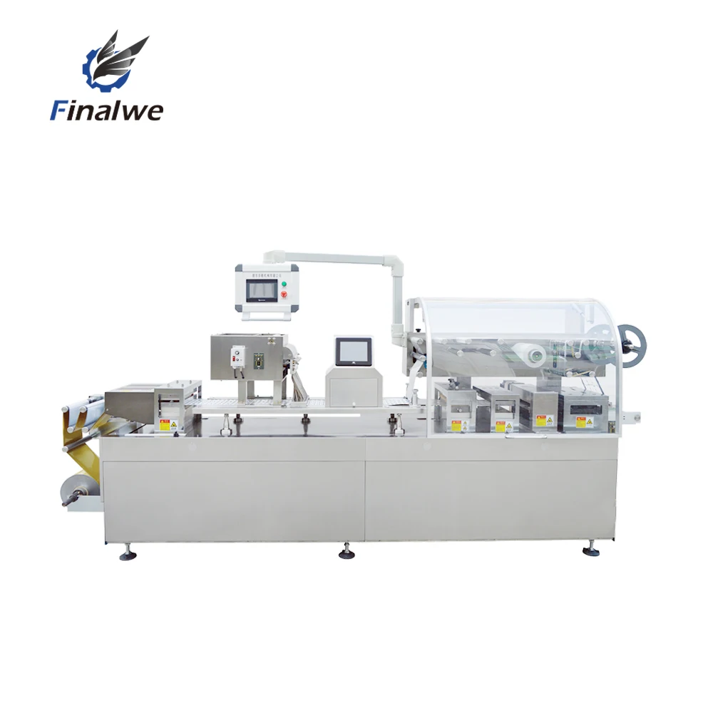 Blister Packing Machine Tablet Pill Capsule Alu PVC Blister Packing Machine With Low Price