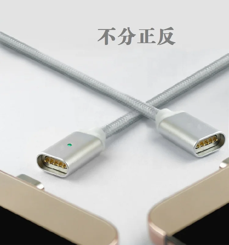 3 in1 Magnetic USB Nylon Baraided Cable for Mobile Phone High Quality Portable