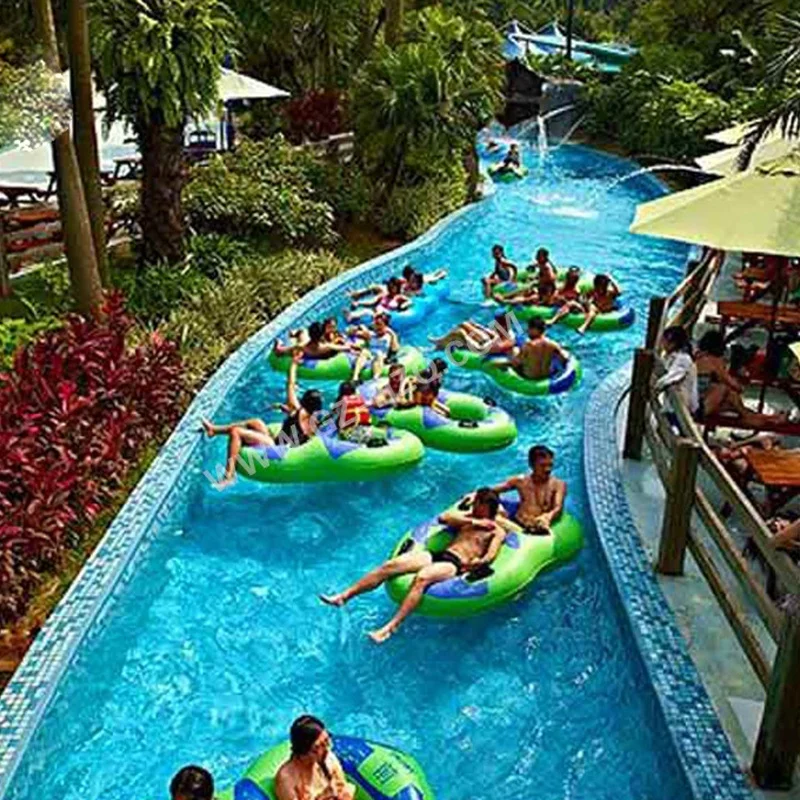 Water park equipment lazy river water ride lazy river tubes for waterpark