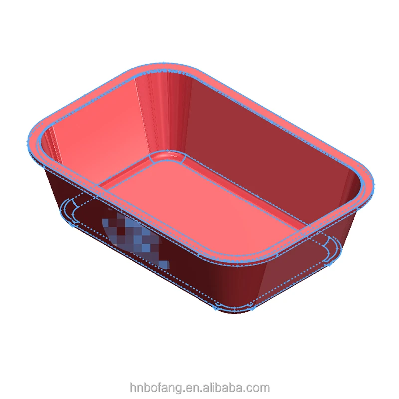 OEM Food Grade Oven Available silicone pizza boxes for Lasagne and Cake