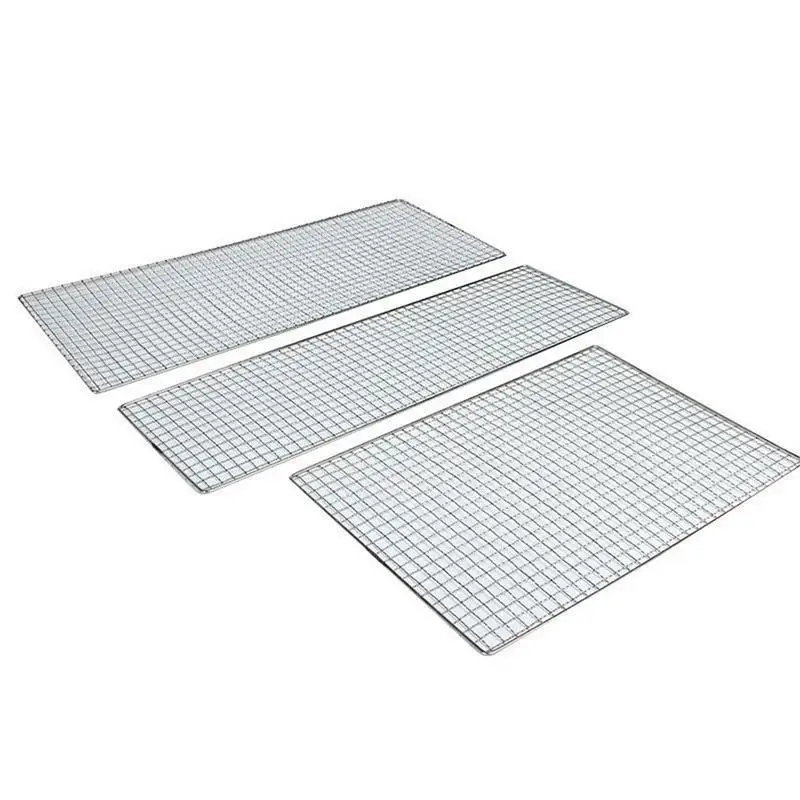 Chrome Stainless Steel BBQ Grill Mesh