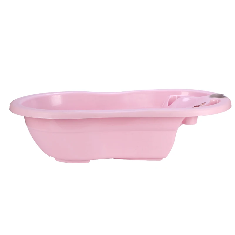 Manufacturer Custom Wholesale  Safe Material Plastic Bathtub  Plastic Portable Baby Bathtub Children Bathtub with Stool