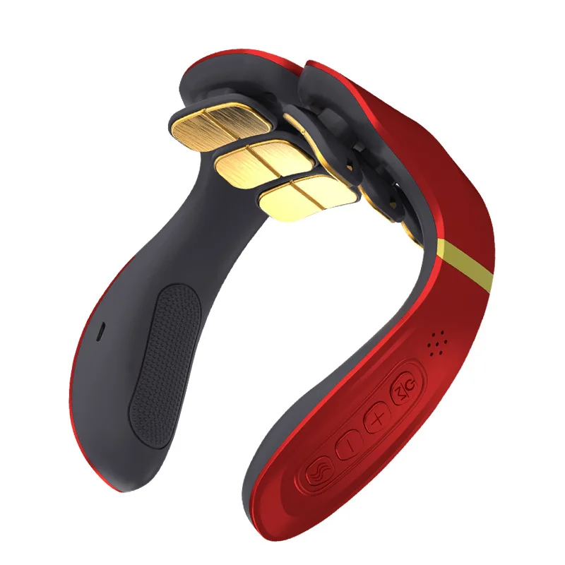 shiatsu neck and back massager tens neck massager 2021 electric pulse back and neck massager tool