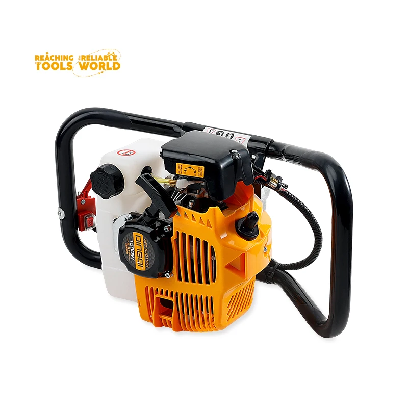 DINGQI G1E44F-5D 51.7cc Tree Planting Hole Digger Machine Soil Ground Drill Petrol Gas Powered Earth Augers