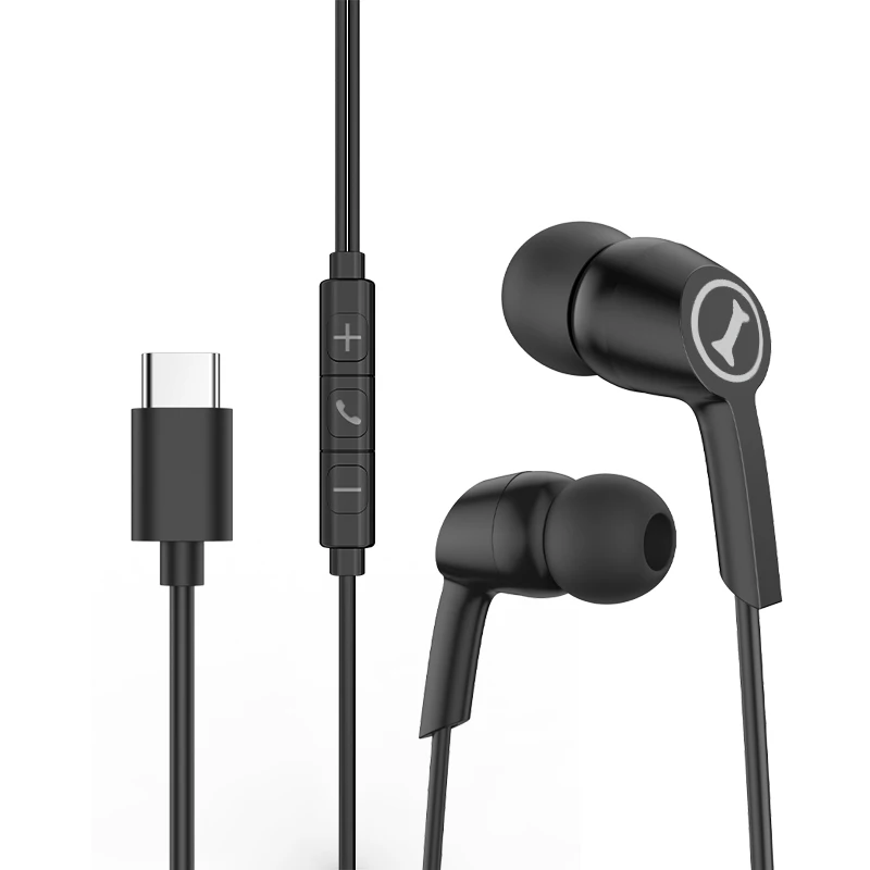 
Exclusive sales of the latest popular F202 new Type c interface wired headphones 