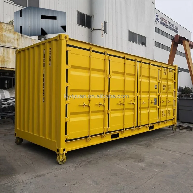 Used 40 ft 20 ft Cargo Shipping Containers Steel and Sandwich Panel Modified for Warehouse Use for Sale