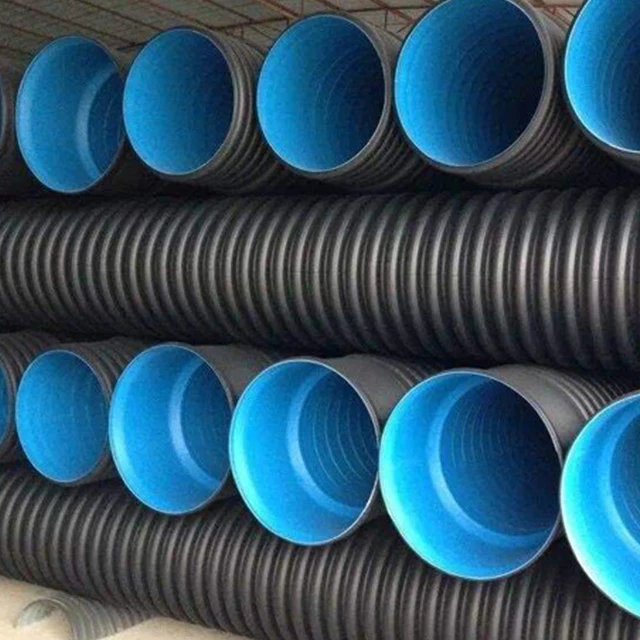 Dawnview большого диаметра дренажная гофрированная труба HDPE