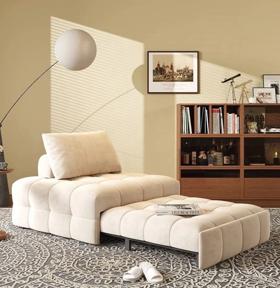 Hot Selling America Ready-Made 6 Seat Modular Sectional Sofa U Shaped Air Leather Sofa with Storage Sofa Bed