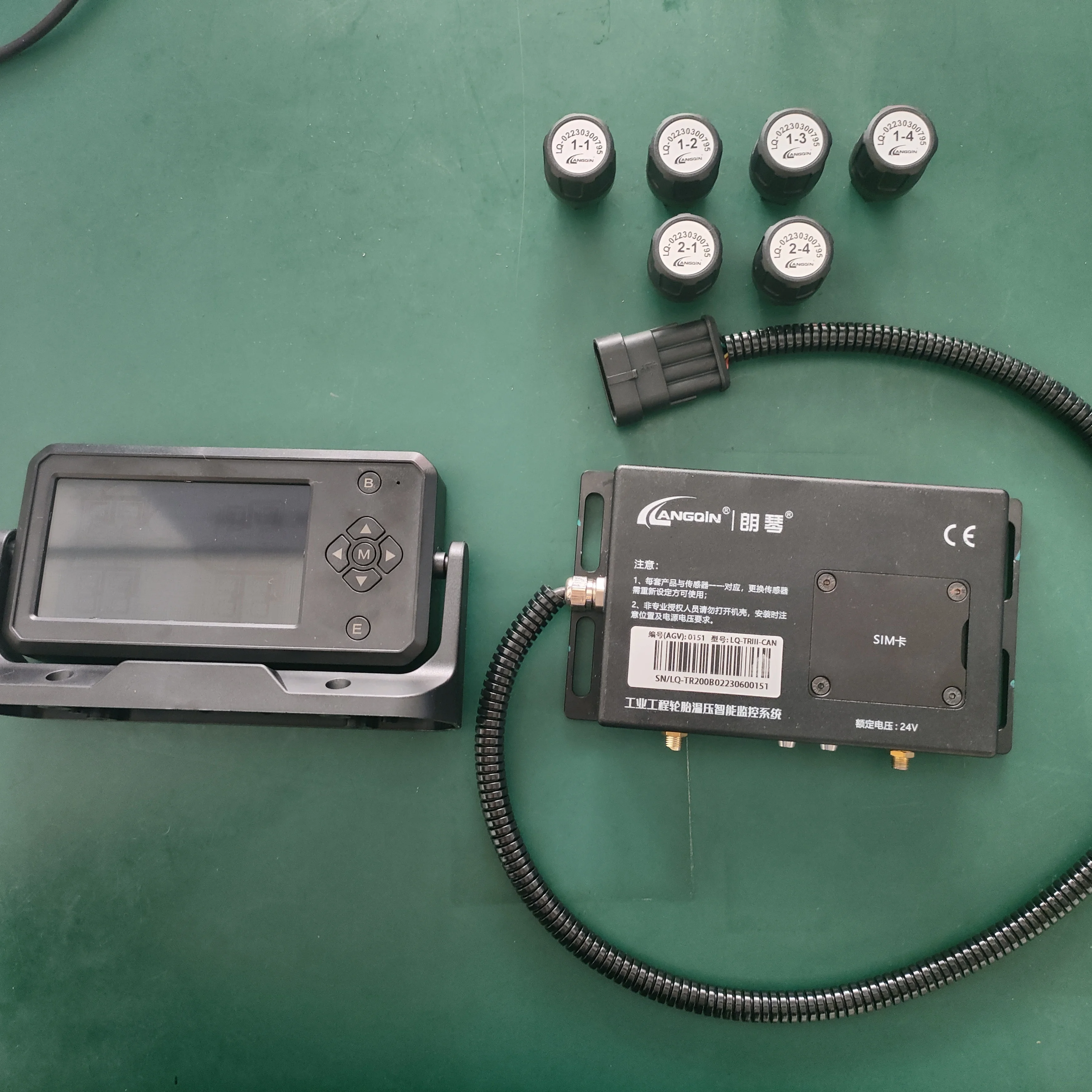 Truck Tyre Pressure Trailer Tpms Sensor Universal High Quality Factory sale Sensor Tpms For Heavy Duty Truck