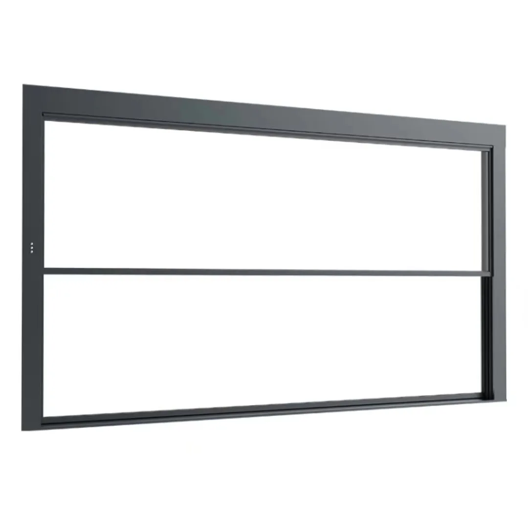Electric Remote Control Sliding windows Aluminum Alloy Upper and Lower Lifting windows Double Glass Smart windows Automatic