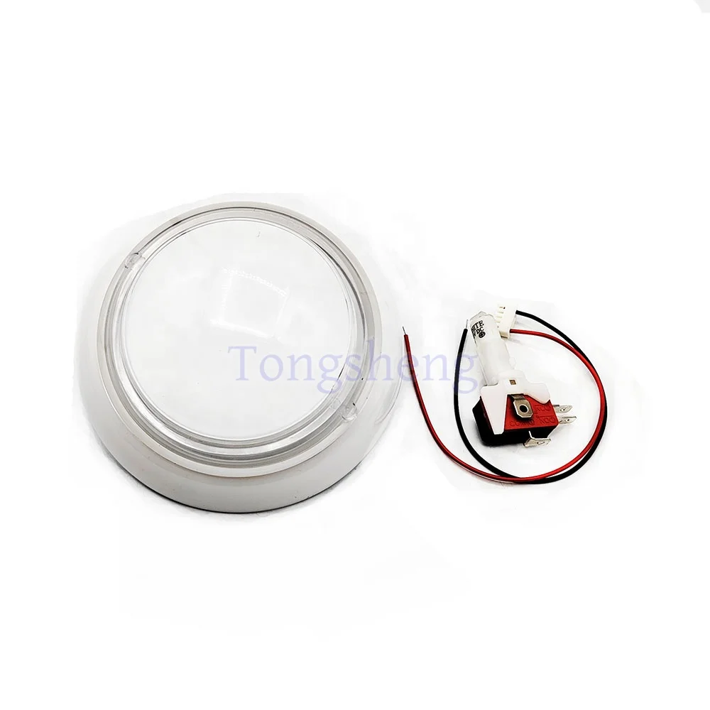 120mm Big round dome RGB flash Illuminated LED Push Button switch Colorful Flashing Push Button For Arcade Game Machine