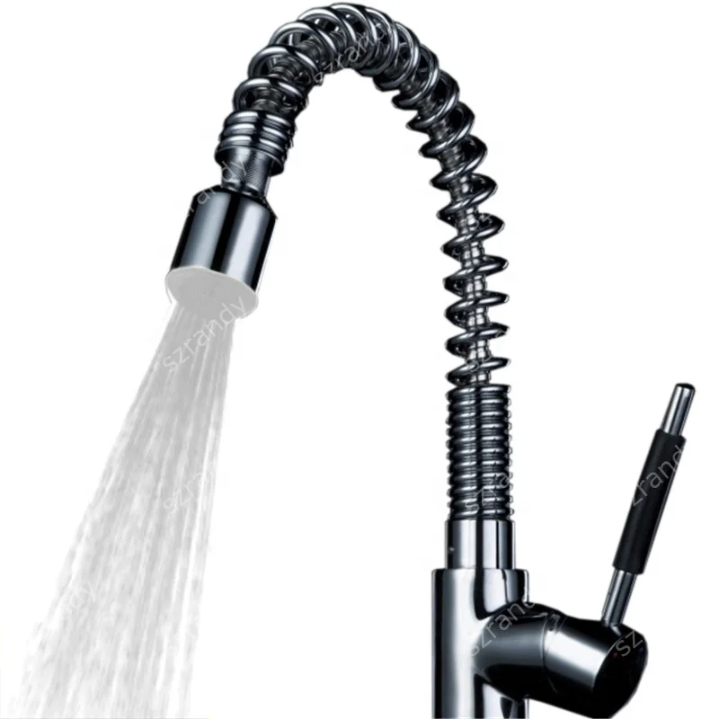 Single Red Color Water Glow LED waterfall bathtub faucet