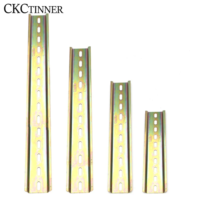 Universal Type C45 DIN Rail Terminal Blocks Relay Contactor AC Contactor Lead Guide Rail Way 35mm wide 7.5mm high